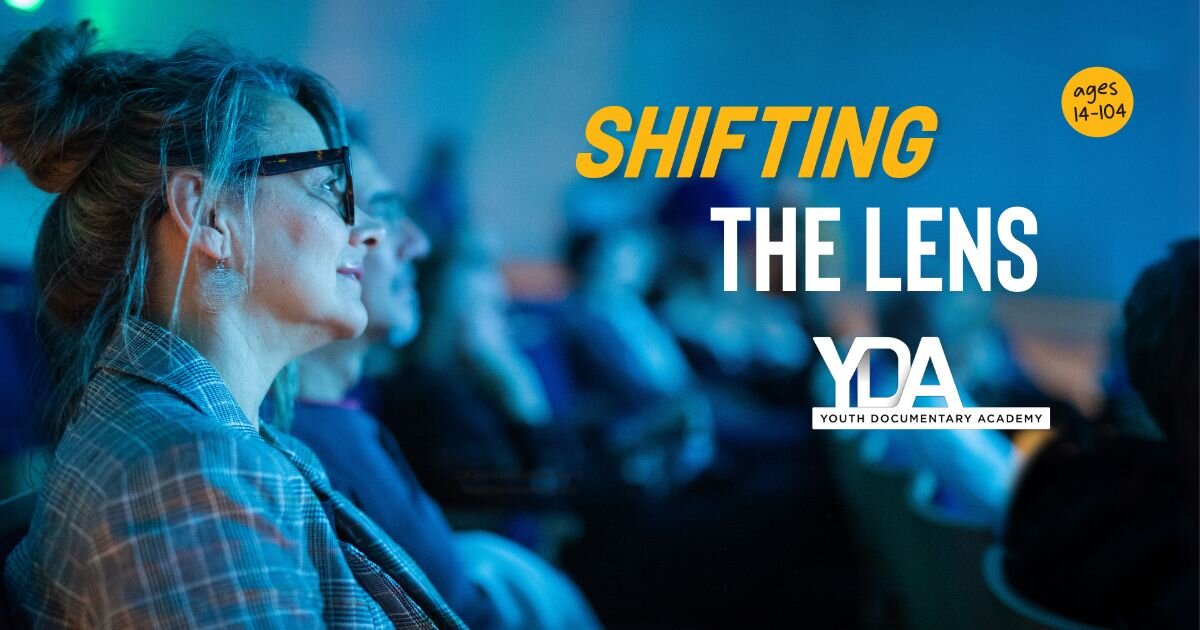 A poster for YDA Shifting the Lens — Colorado Springs | Everyday Democracy Series event