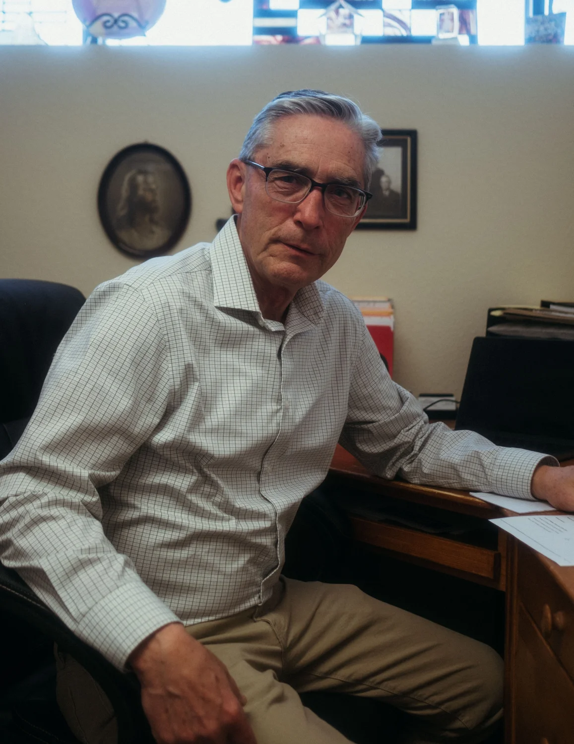 Reid Hettich, resident and community leader in the area, recently announced his candidacy for the Ward 1 seat on the city council. Photo: Peter Vo, Rocky Mountain PBS