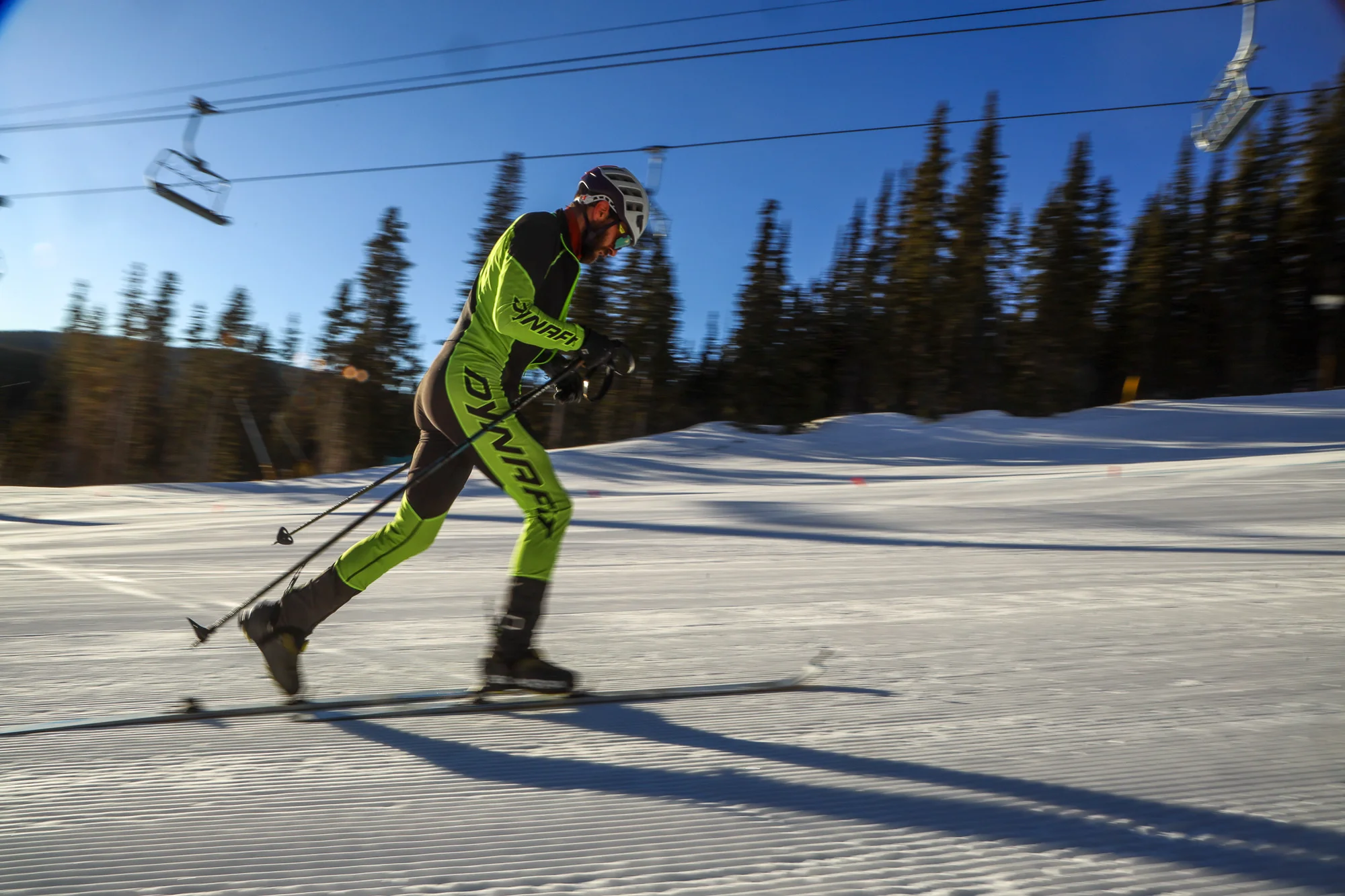 Skimo, short for ski mountaineering, will make its Olympic debut in 2026. Racers of all levels are hitting the slopes in Colorado. Photo: Cormac McCrimmon, Rocky Mountain PBS