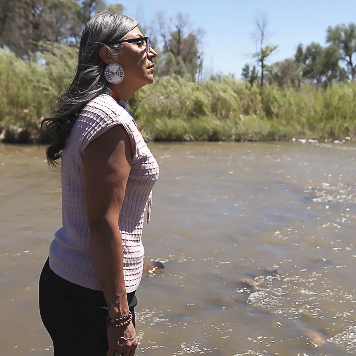 Lorelei Cloud, vice chairman of the Southern Ute Indian Tribe.. Photo: Christi Bode