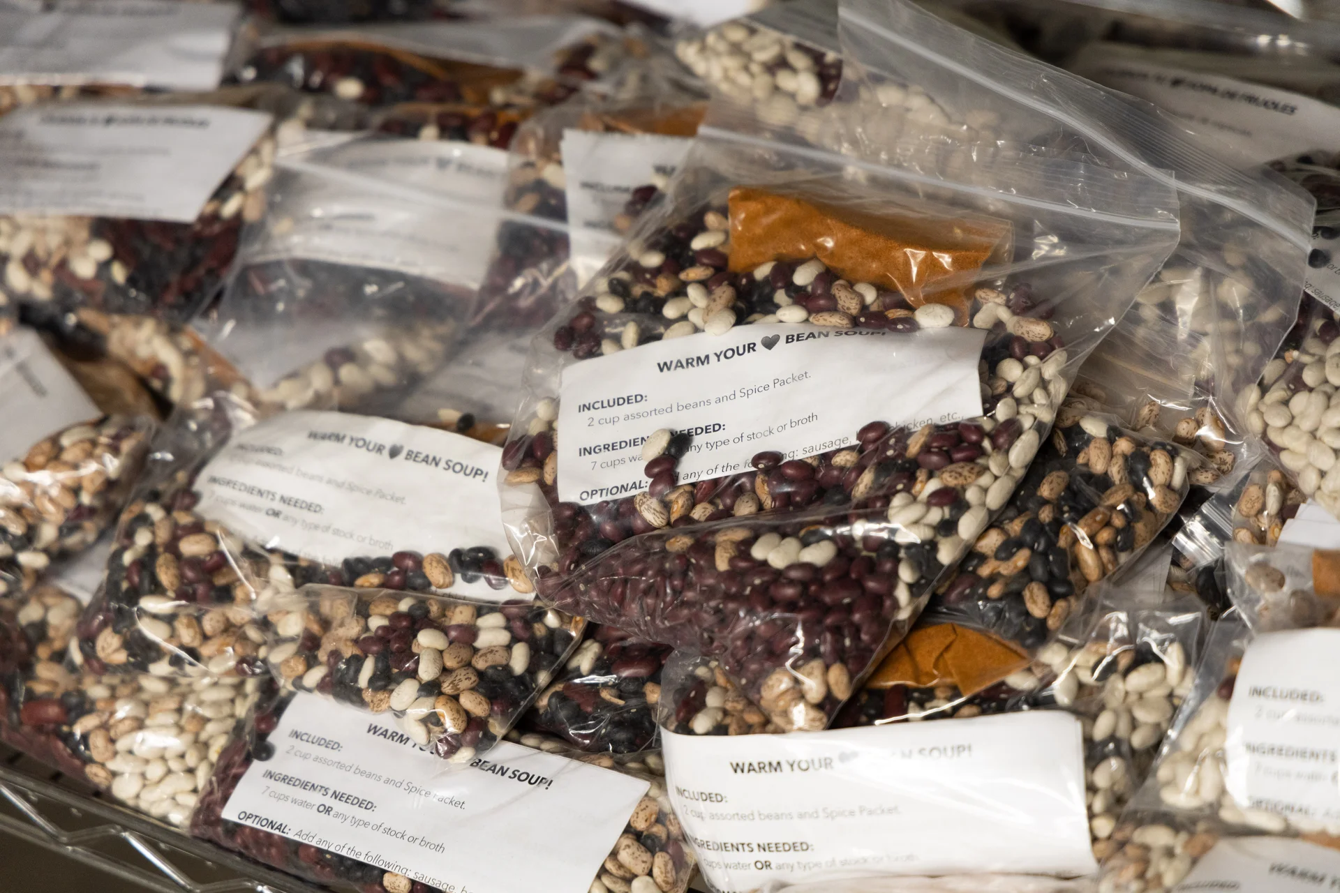 Jewish Family Service of Colorado has an onsite food pantry and a mobile food pantry which serves newly arrived refugees and other individuals and families in need of assistance.  Photo: Andrea Kramar, Rocky Mountain PBS