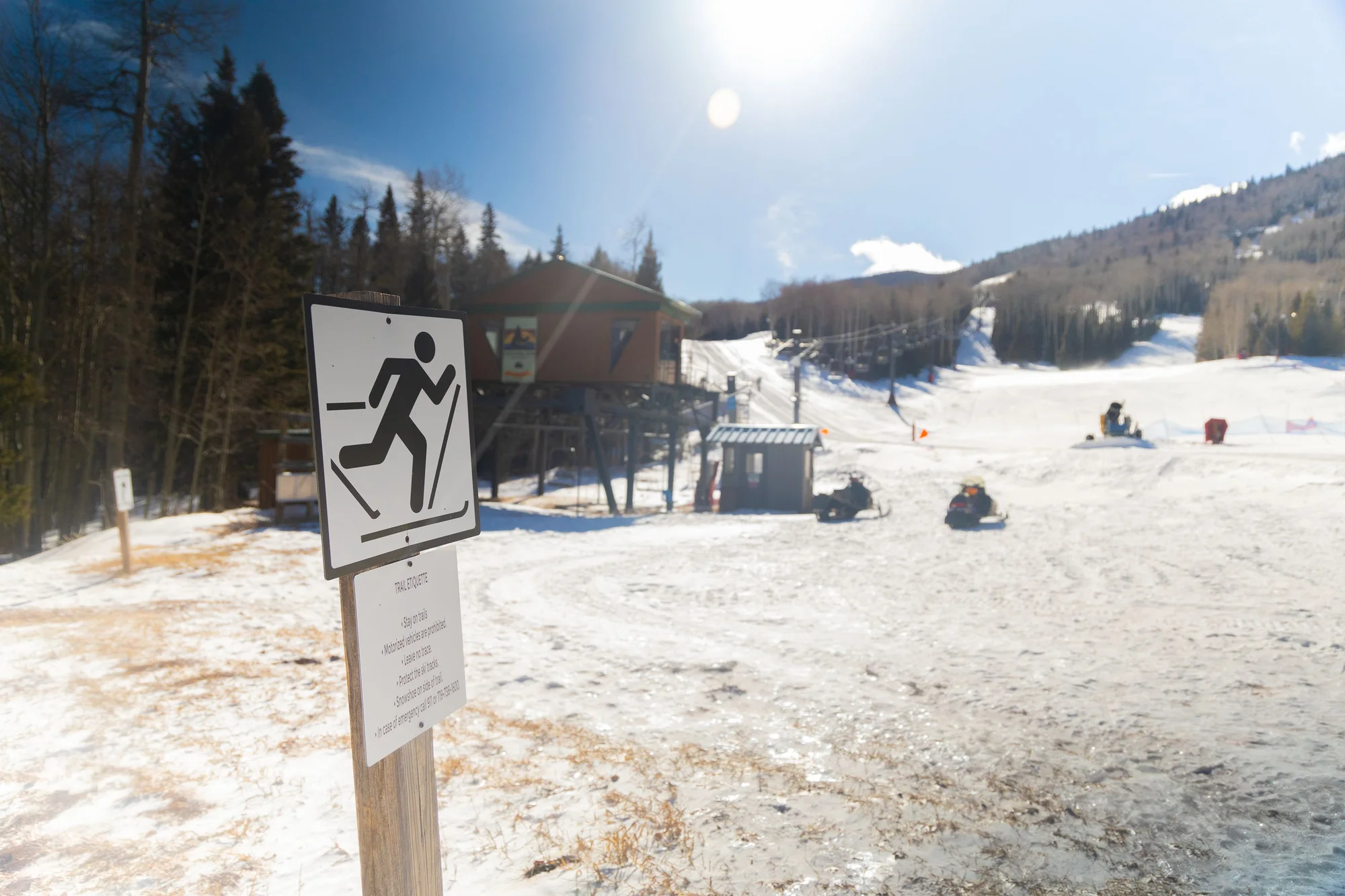 Cuchara Mountain Park only includes the bottom 47 acres of Baker Mountain, while the land above belongs to the U.S. Forest Service. Photo: Chase McCleary, Rocky Mountain PBS