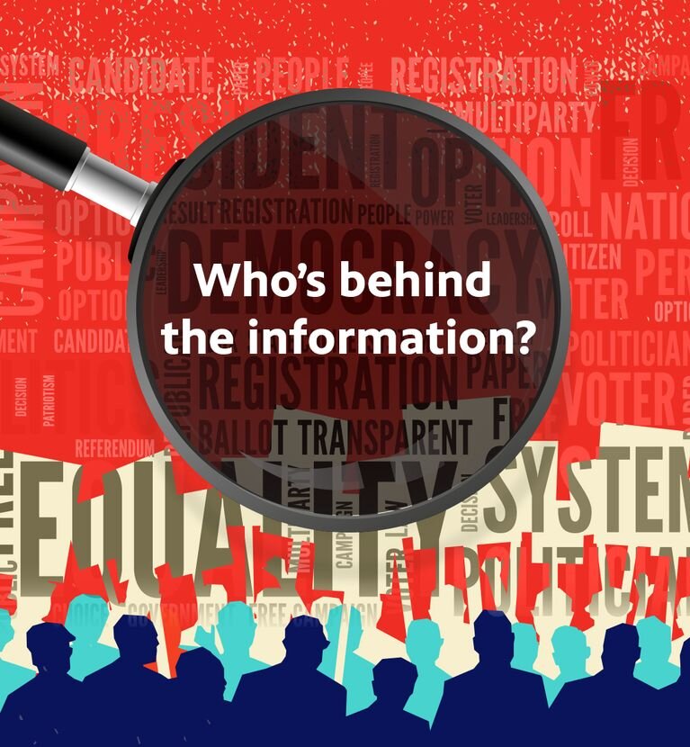 Who is behind the information