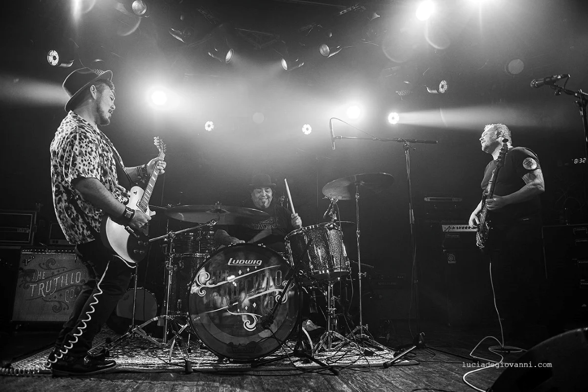 Mike Trujillo, Leny Trujillo, and Mark Hible. Photo courtesy Lucia De Giovanni