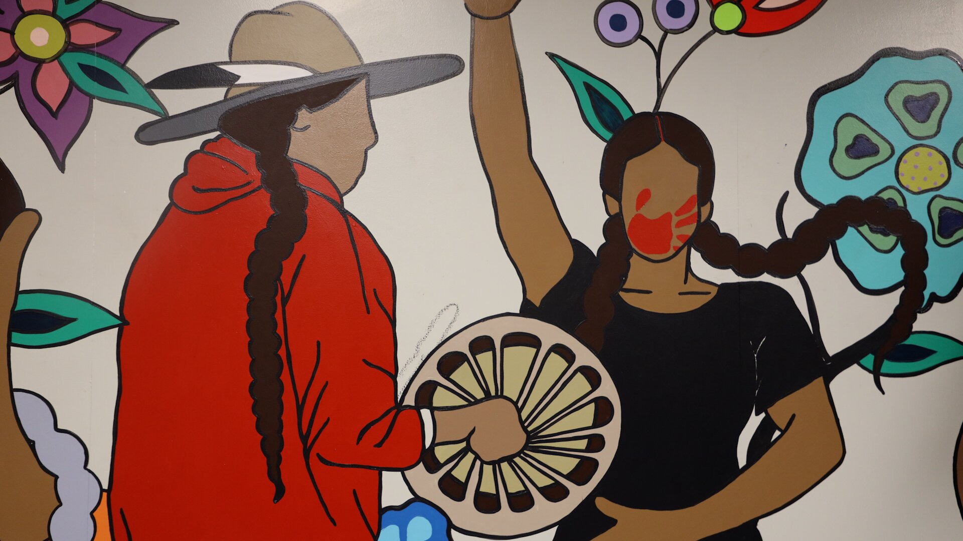 Indigenous mural helps create a safe space for survivors of domestic ...