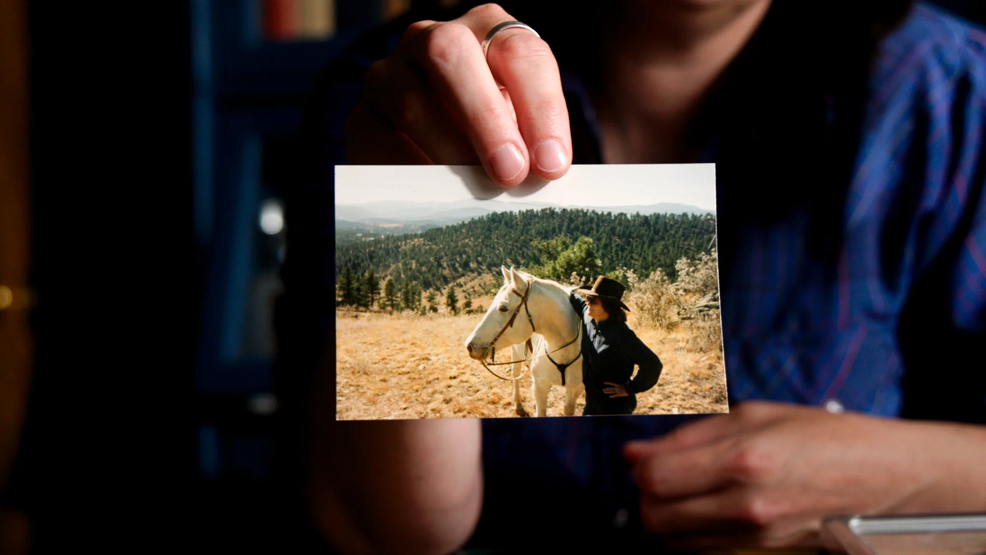 Mitchell remembers building forts and riding her horse through the woods. Photos: Cormac McCrimmon, Rocky Mountain PBS