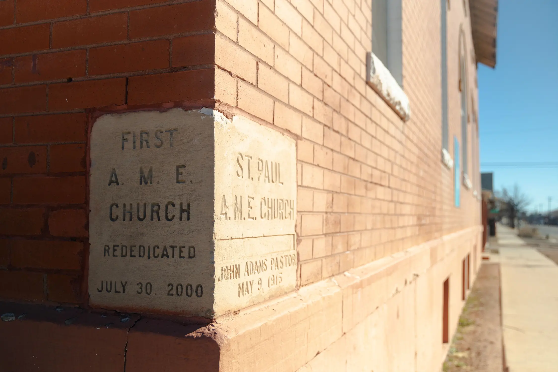Hector said she is hoping to return the historical marker plaque to the building shortly. Photo: Chase McCleary, Rocky Mountain PBS