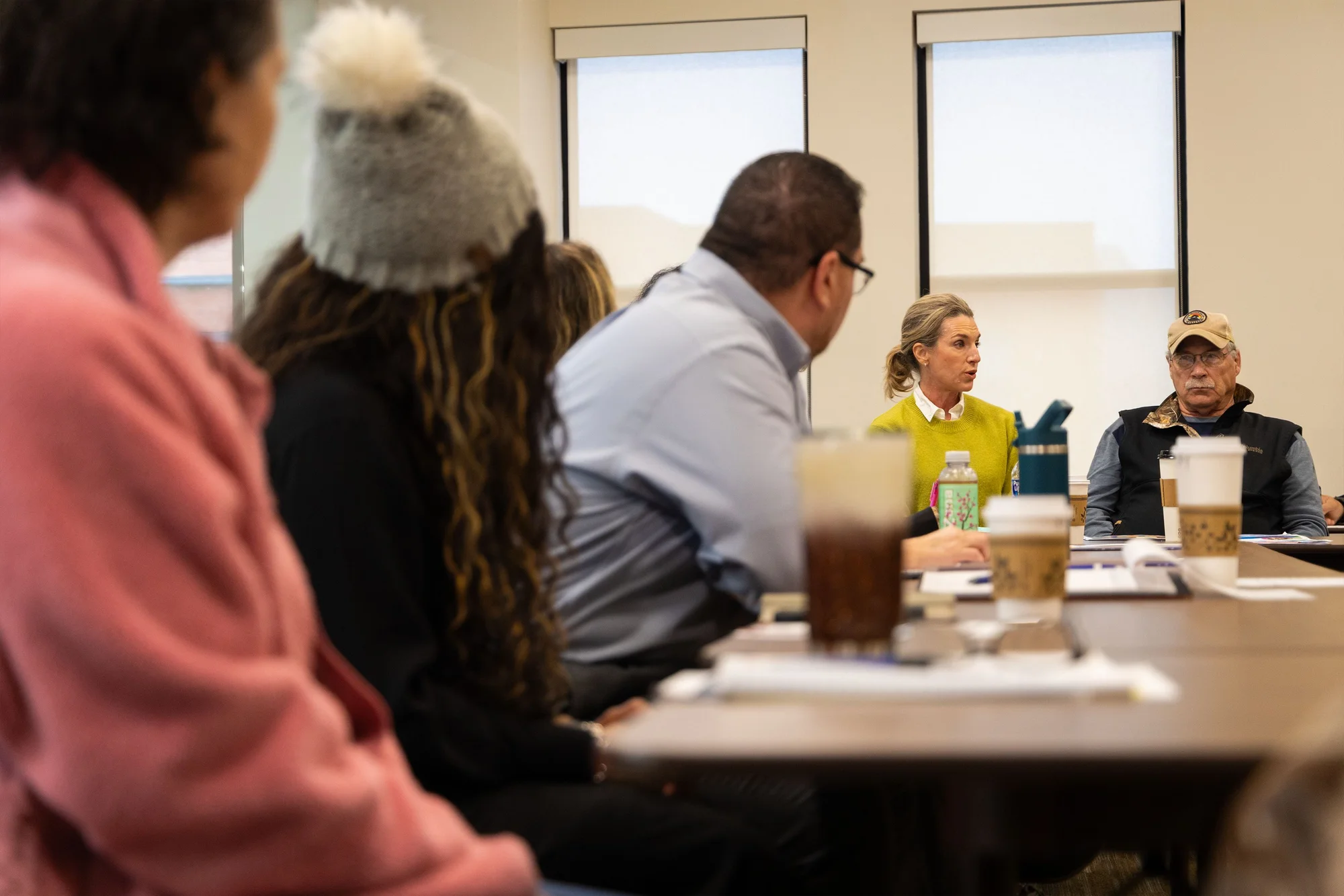 Word-of-mouth, another important method of news sharing in smaller communities, is bolstered by local gatherings like Trinidad’s Network Council. Photo: Chase McCleary, Rocky Mountain PBS