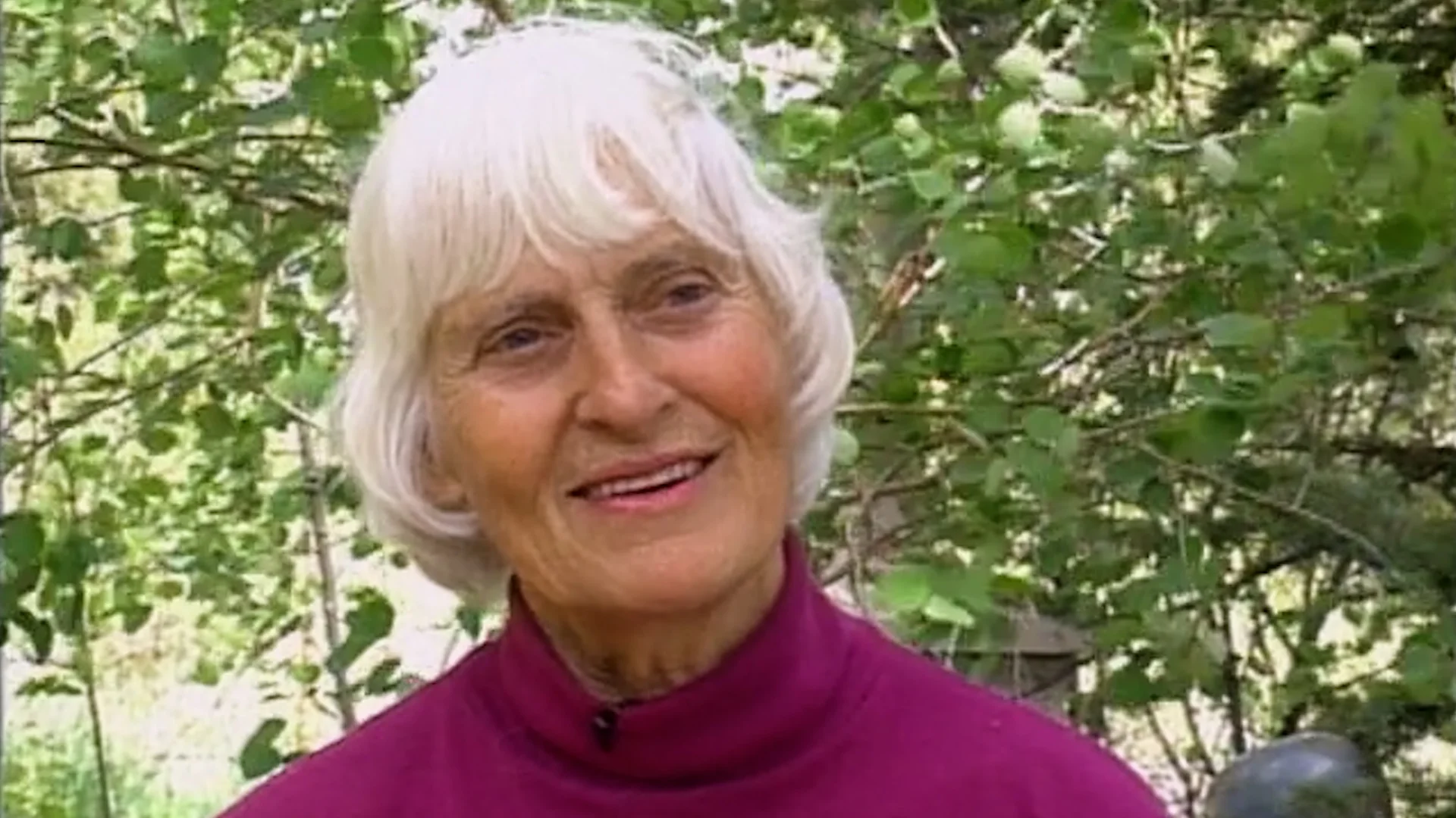 Gudy Gaskill is a founder of the Colorado Trail. She spearheaded the effort to bring volunteers out to build the trail. Photo: Rocky Mountain PBS Station Archived Memories