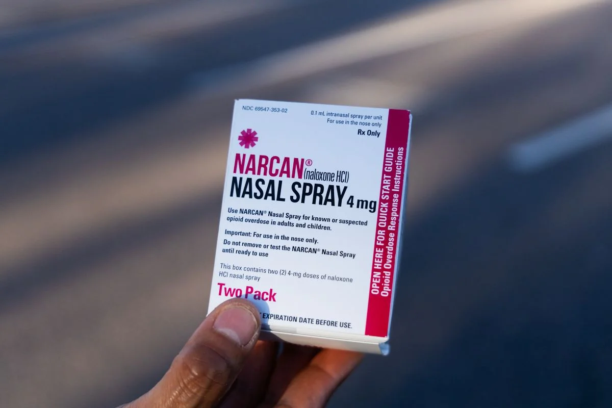 The CMS clinic in Aurora offered Rocky Mountain PBS two doses of Narcan, a medicine that rapidly reverses an opioid overdose. Photo: Chase McCleary, Rocky Mountain PBS