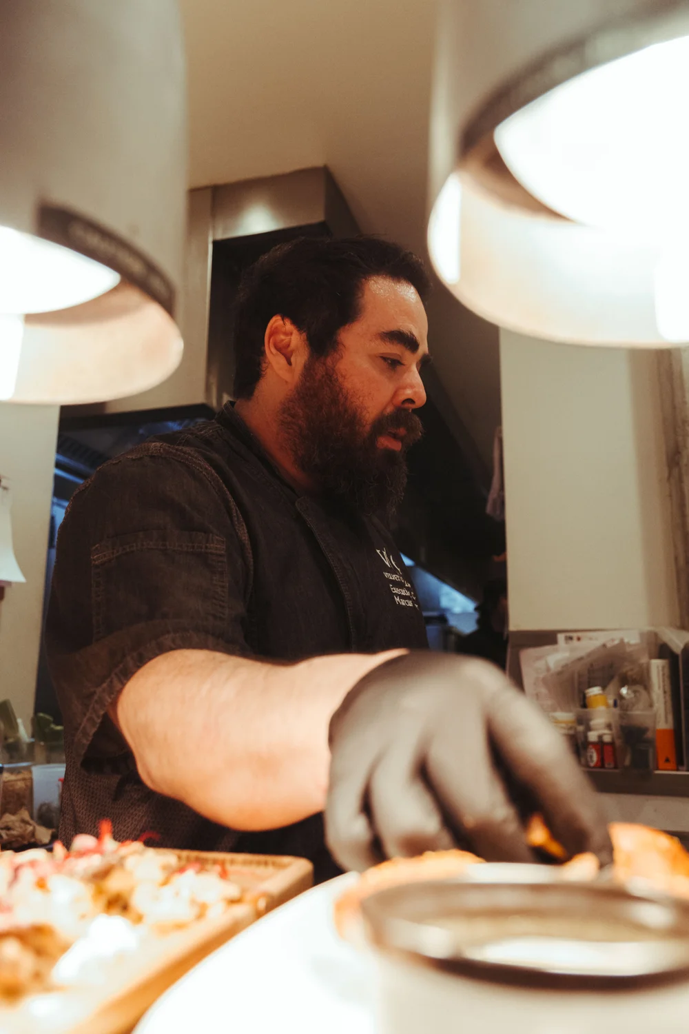 At The Velvet Cellar, executive chef Marcus Herrera infuses the menu with his Mexican heritage, as well as the restaurant owner's Southern Gulf Coast background. Photo: Peter Vo, Rocky Mountain PBS