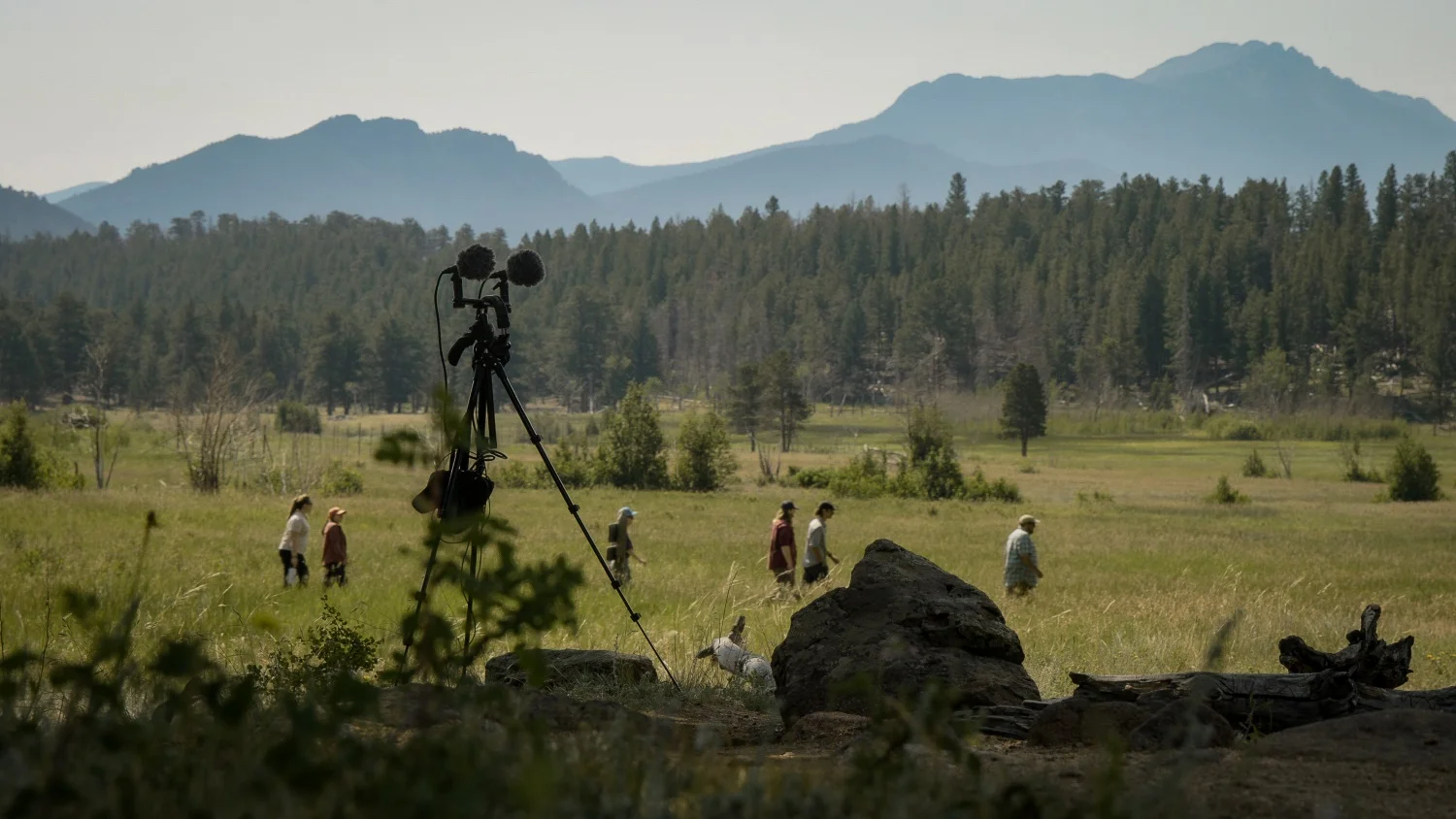 Rocky Mountain National Park's visitors can alter the sound of the land, Gerard found. Photo: Cormac McCrimmon, Rocky Mountain PBS