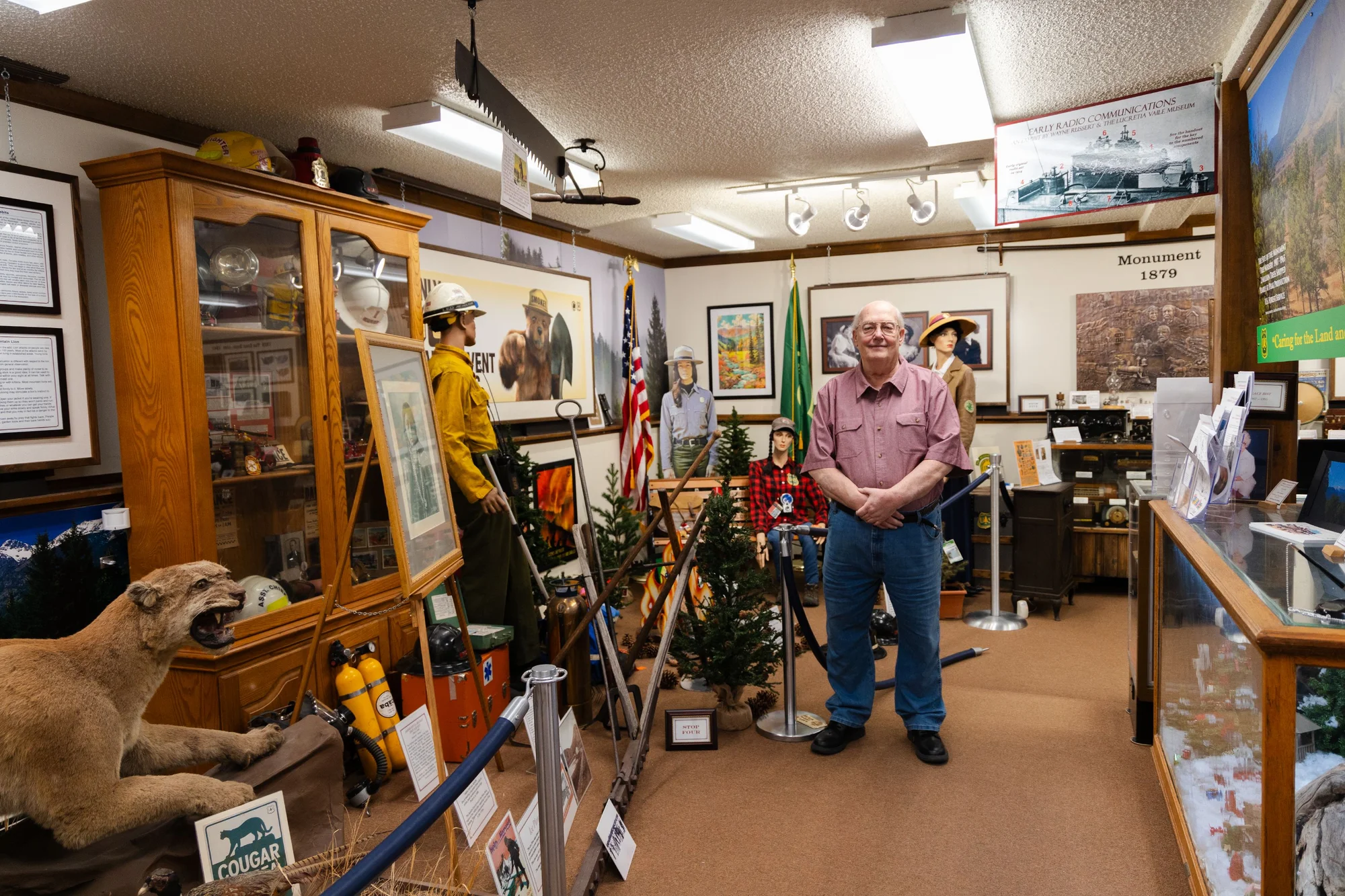 Davis has been working with the Palmer Lake Historical Society and its Lucretia Vaile Museum for decades, including help publish a number of historical accounts about the town. Photo: Chase McCleary, Rocky Mountain PBS