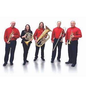 A poster for FREE MOBILE STAGE CONCERT: DENVER BRASS QUINTET IN DURANGO & MANCOS event