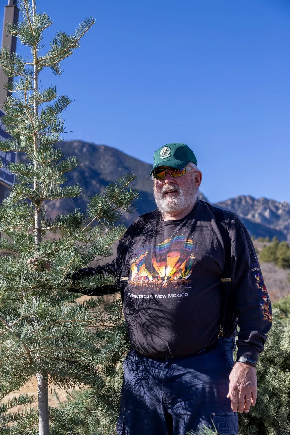 Ralph Cadwallader, 78, a member of “Friends of Cheyenne Mountain State Park.” Photo: Chelsea Casabona, Rocky Mountain PBS