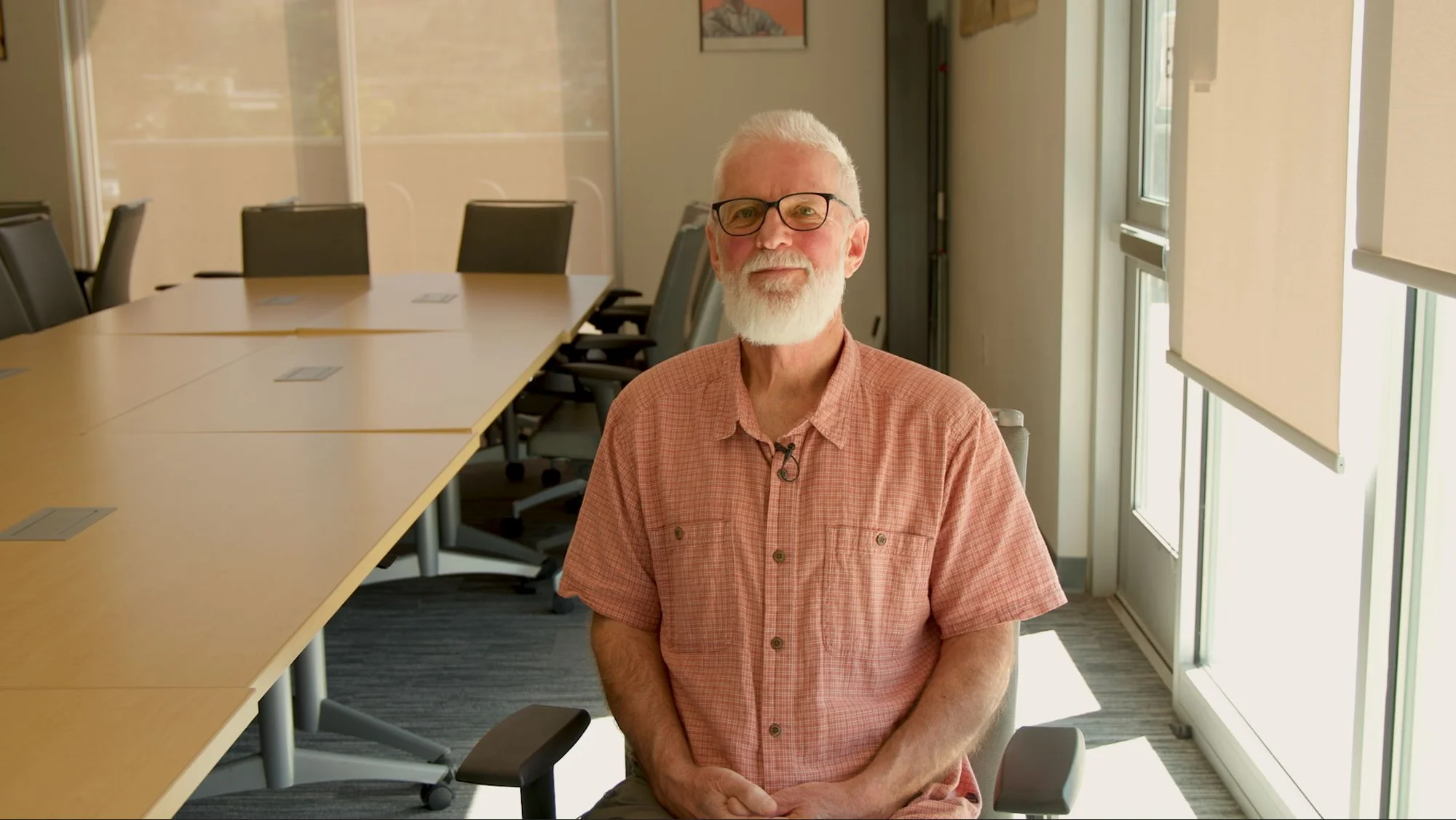 Ed Cash, election judge. Photo: Ziyi Xu, Rocky Mountain PBS