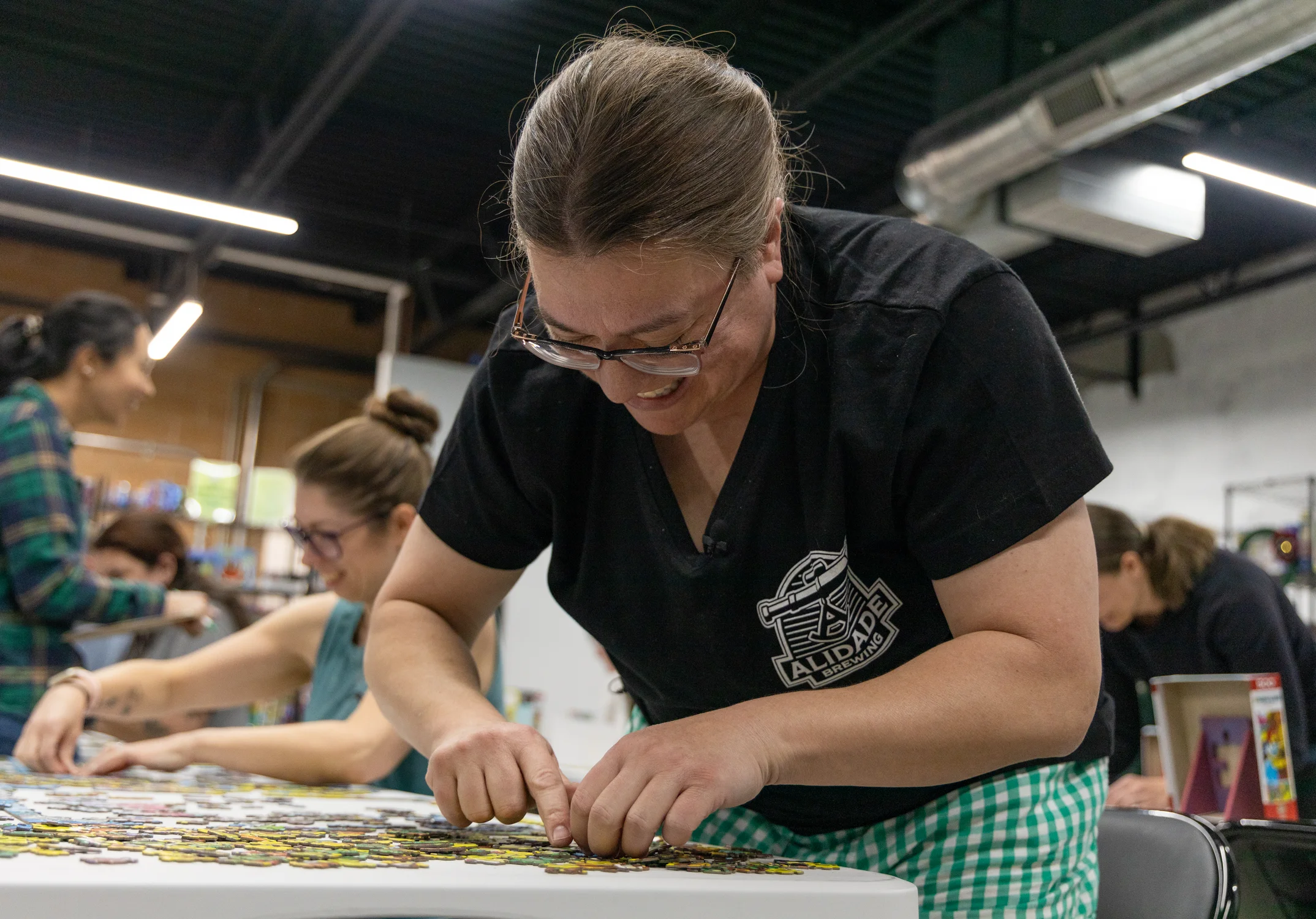 Nicole Norstrud discovered speed puzzling through Karen Puzzles, a popular YouTuber and speed puzzler. Photo: Carly Rose, Rocky Mountain PBS