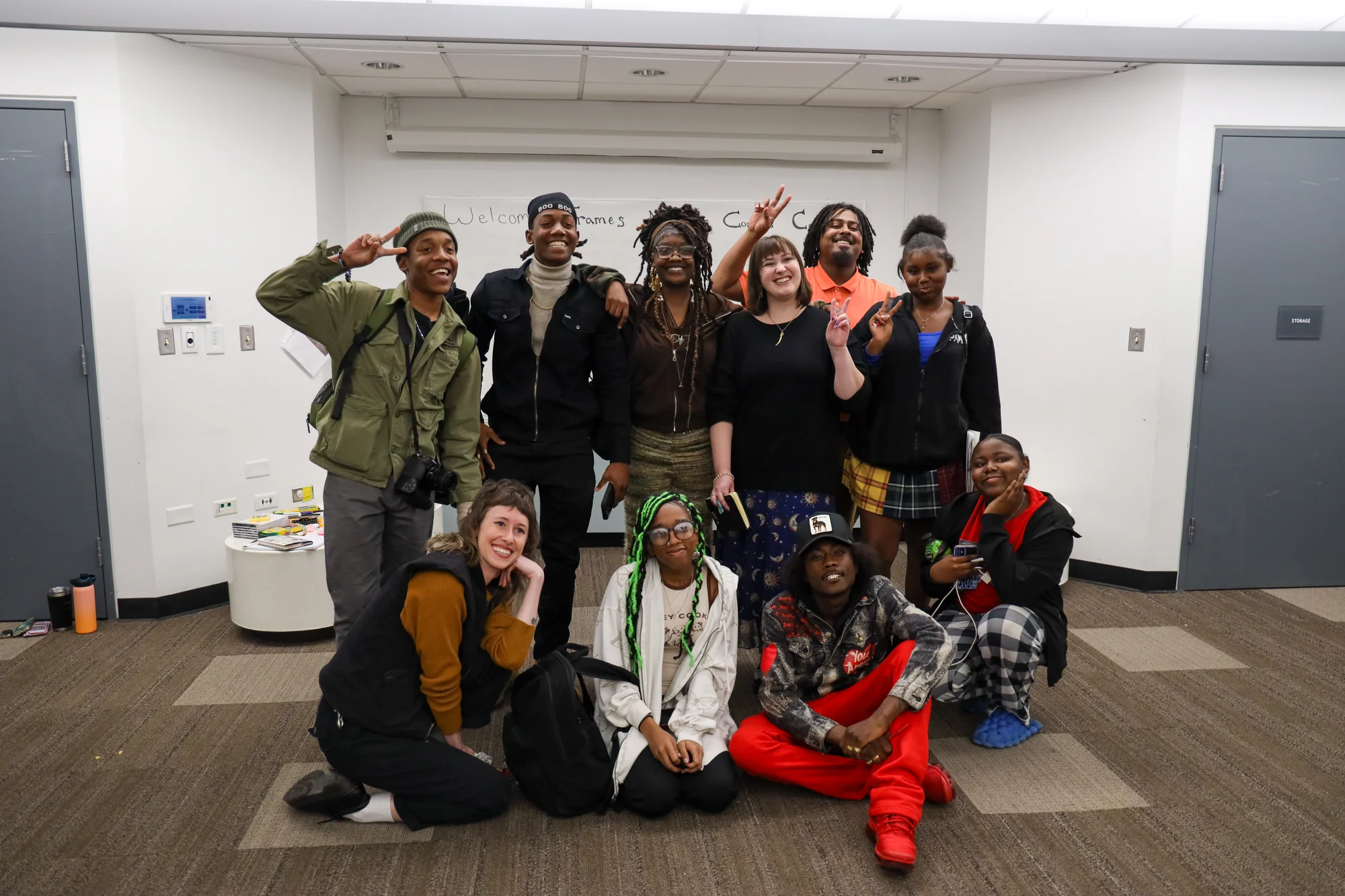 Students in this pilot class range from 16 to 23 years old. There are 10 students in the class. Photo: Carly Rose, Rocky Mountain PBS