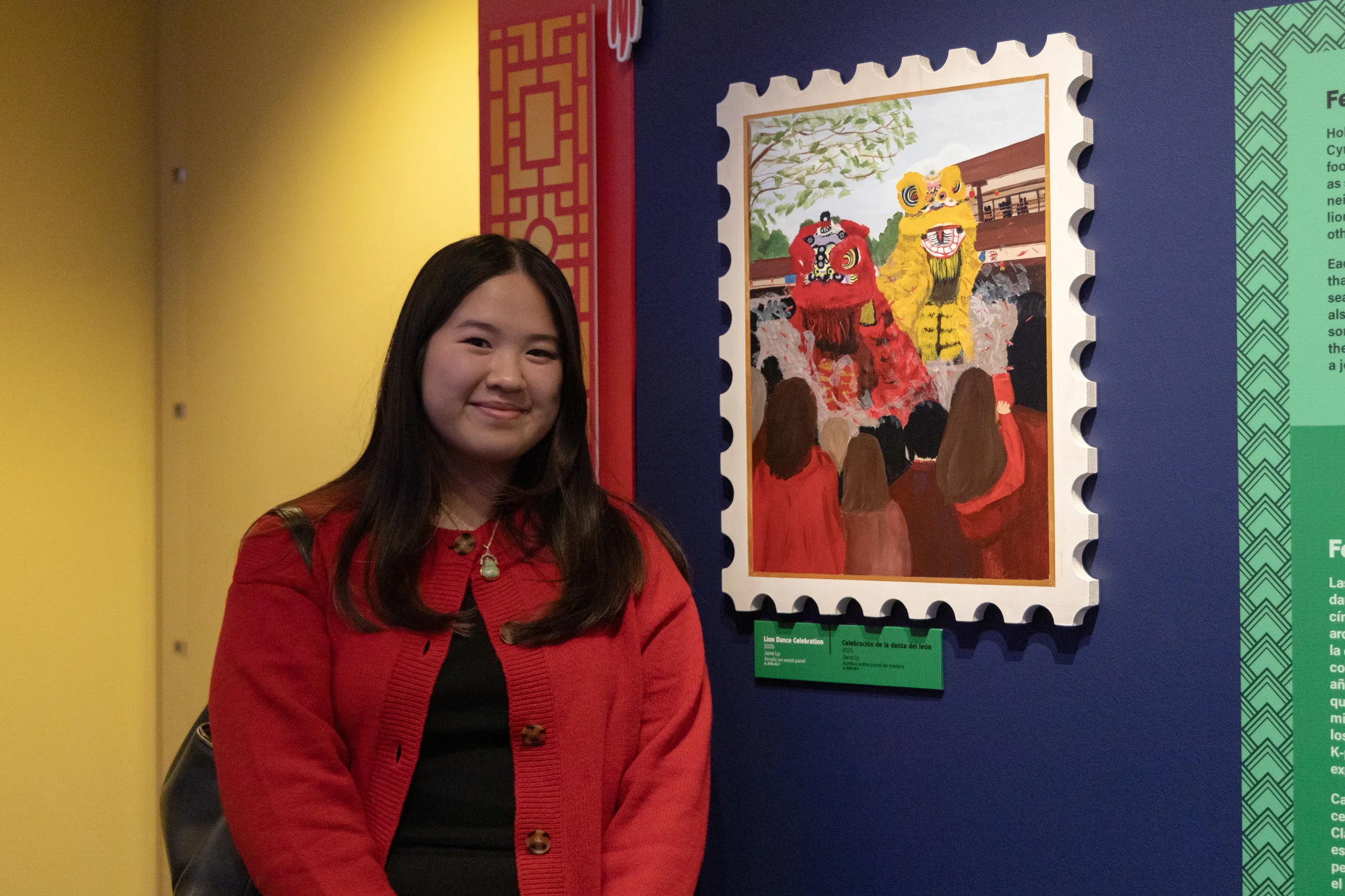 Jane Ly volunteered her time to conduct interviews with members of Denver’s Vietnamese community. For the exhibit, she also made paintings of celebrations and businesses in Little Saigon for the exhibit. “It's just so fulfilling to be able to showcase our art and connect it back to a community that has given me so much.” Photo: Andrea Kramar, Rocky Mountain PBS