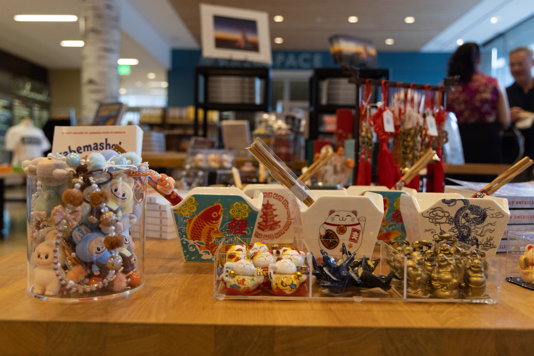 Asian trinkets and toys for sale at History Colorado’s gift shop in honor of the new exhibit. Photo: Andrea Kramar, Rocky Mountain PBS