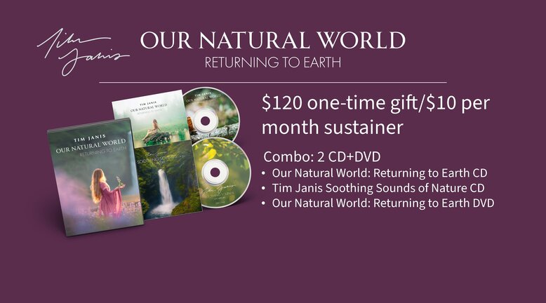 Our Natural World CD and DVD, Soothing Sounds of Nature CD