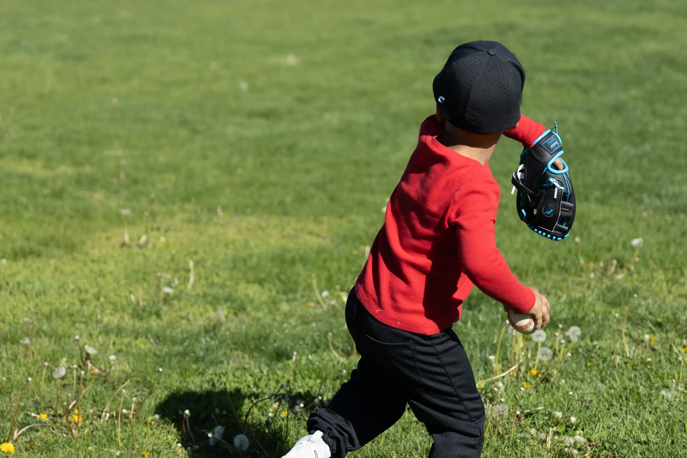 Ramos emphasizes form in all aspects of the training, including throwing. Photo: Amanda Horvath, Rocky Mountain PBS