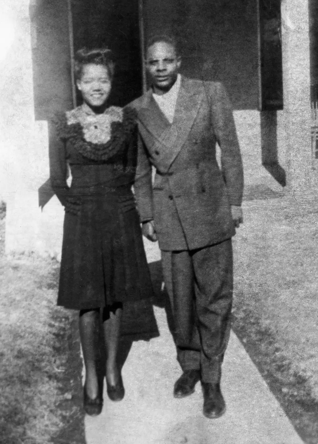 Dr. Isaac Moore and his wife. Courtesy of Schyleen Qualls.