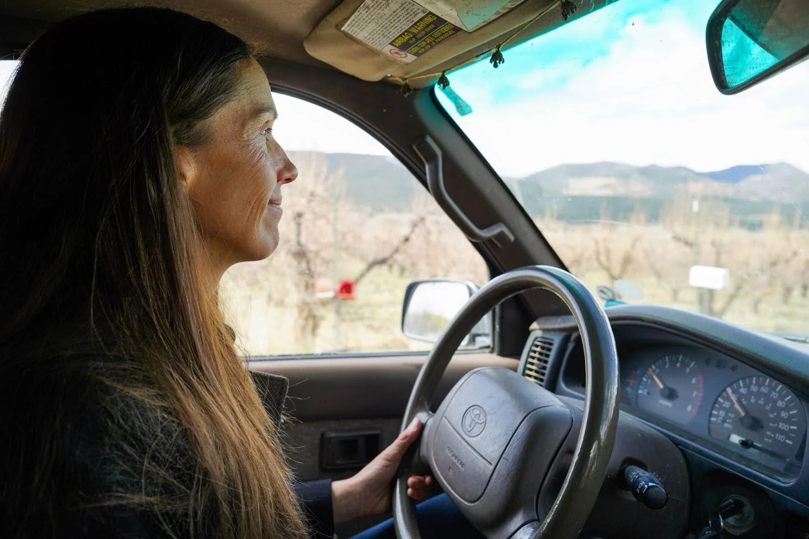 The old Tacoma has worked over the first few months of Peterson’s business, but she recently bought a refrigerated box truck to increase her storage and delivery capacity. Photo: Joshua Vorse, Rocky Mountain PBS