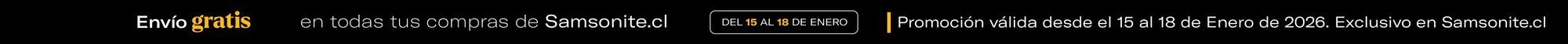 Envío gratis Samsonite