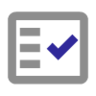 List check marked icon