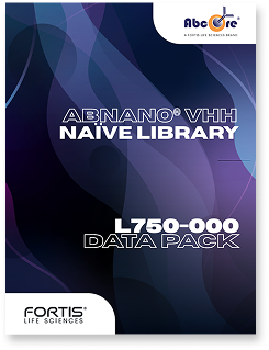 BioTechniques cover on VHH antibody engineering with a 3D protein illustration.