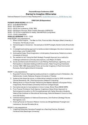 Project Result Preview - First version of the Programme