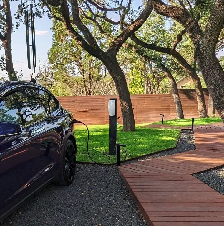 Example of a Kopperfield EV charger installation