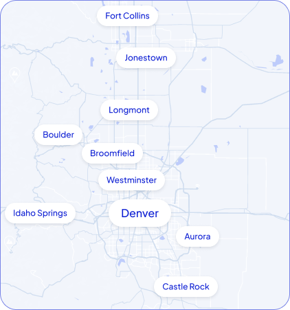 Denver Covered Areas