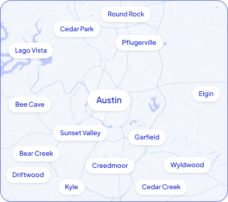 Austin covered areas