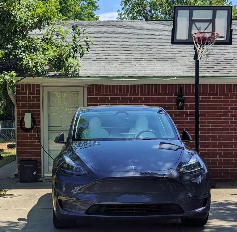 Example of a Kopperfield EV charger installation