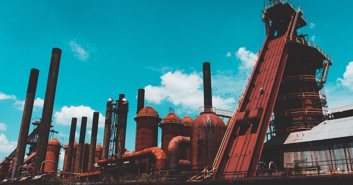 Warehouses outside of Birmingham, Alabama