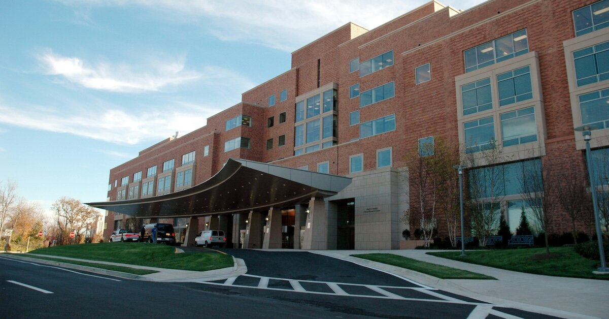 the outside of a medical office and hospital