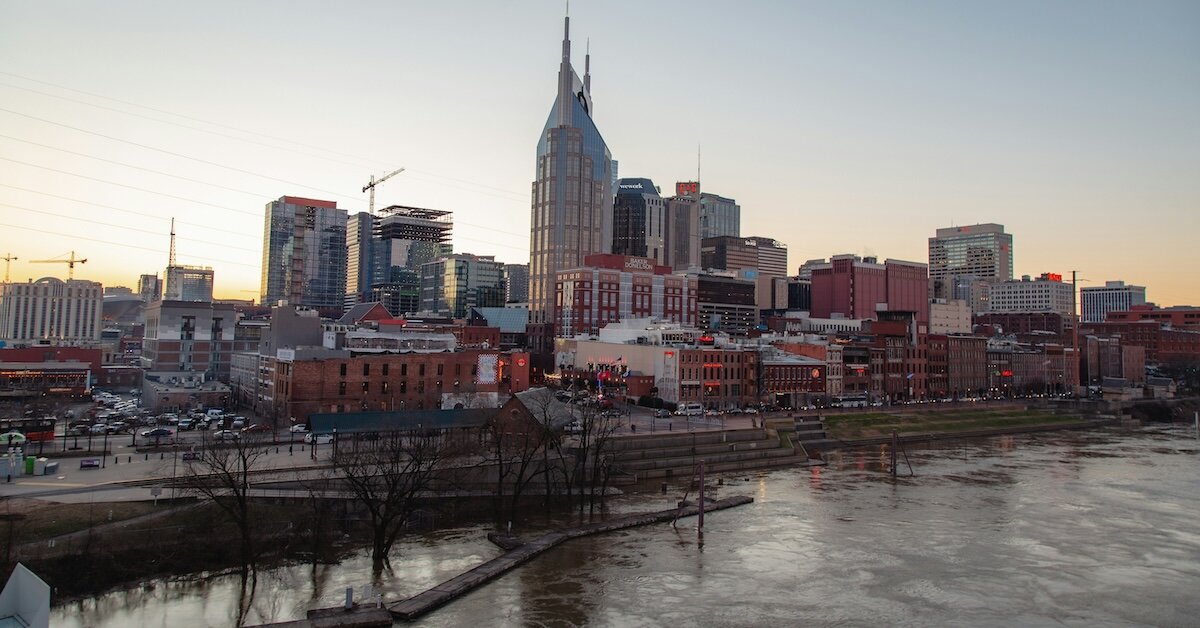 a riverside neighborhood in Nashville, Tennessee