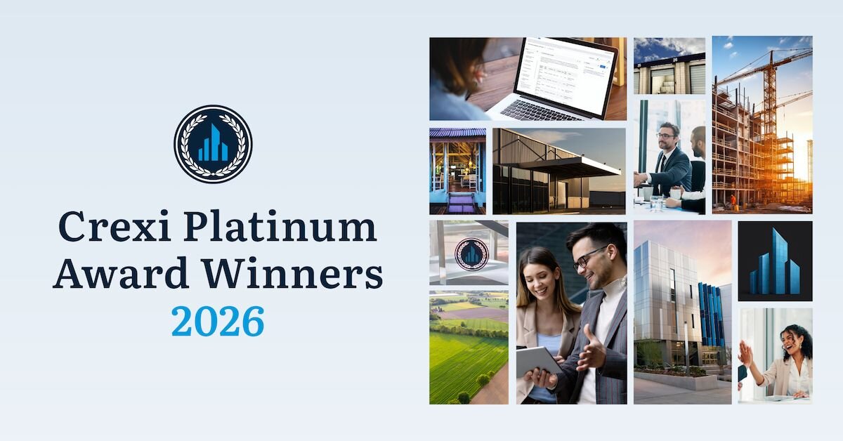 An illustrated graphic that says "Platinum Award Winners 2026"