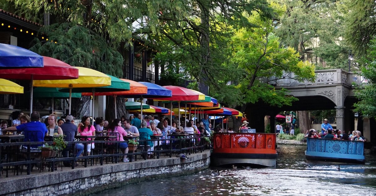 San Antonio's retail center, the RiverWalk, attracts consumers from far and wide