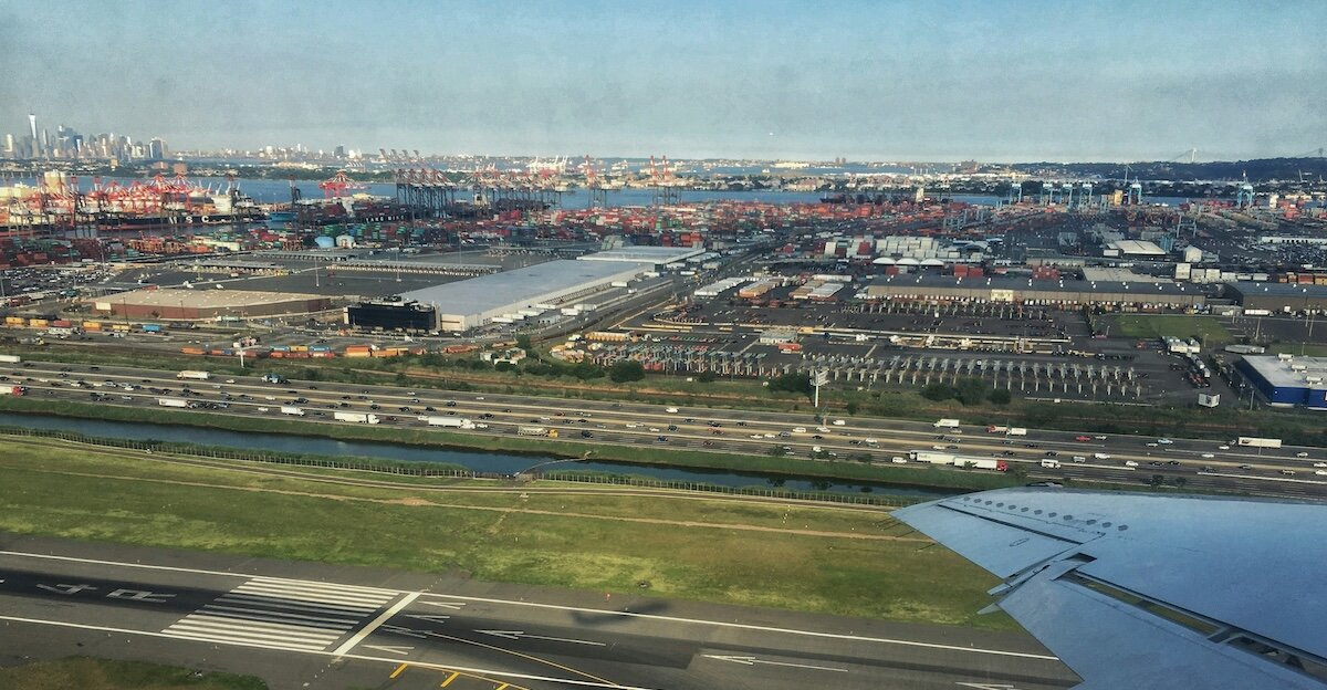 Taking off from Newark New Jersey, the state where most of Peoples Capital Group has its portfolio