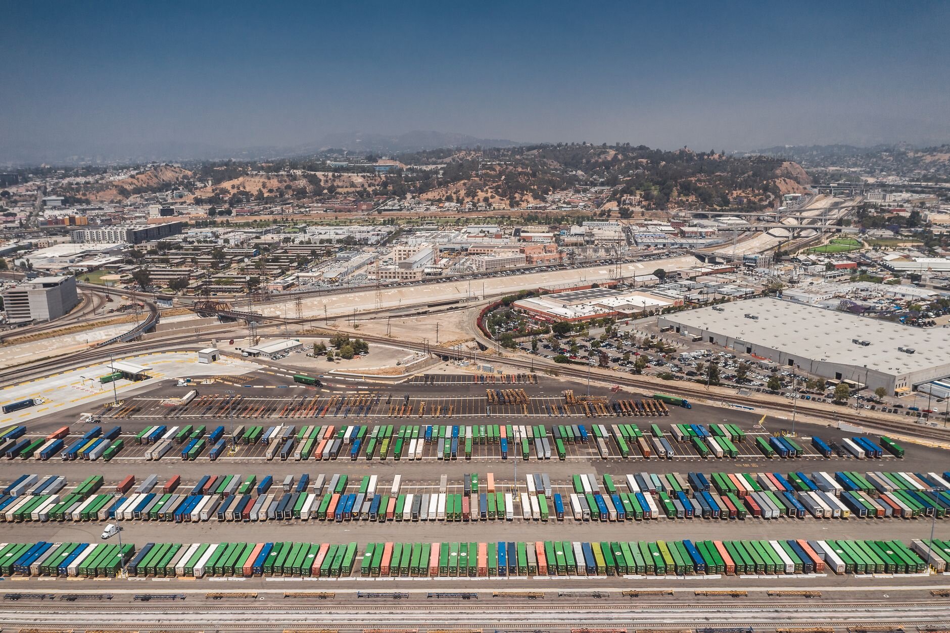 View of Central Valley Logistics Corridor