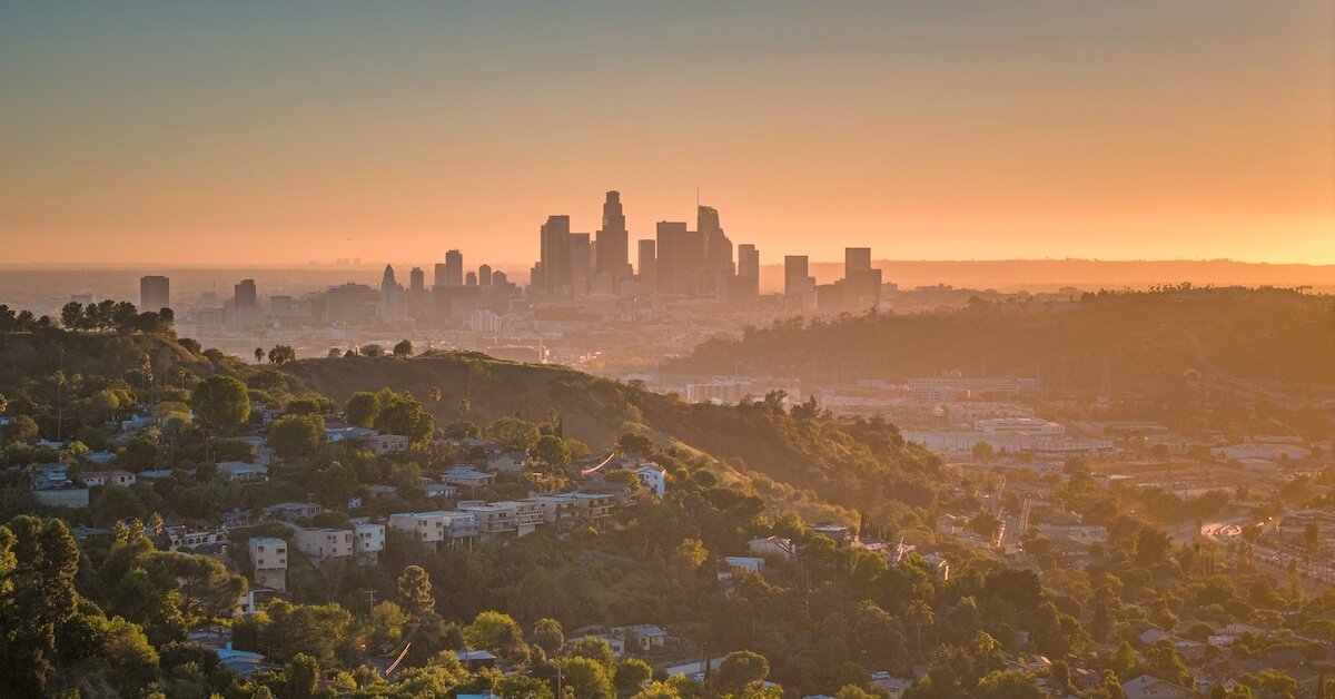 Los Angeles at Sunset