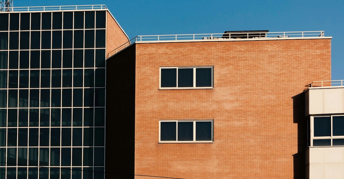 a commercial building