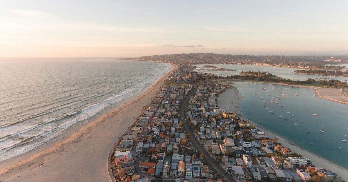 Coronado Island is full of single and multifamily housing in San Diego