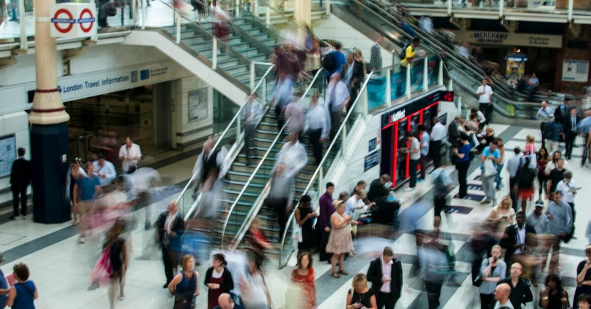 inside of a shopping mall