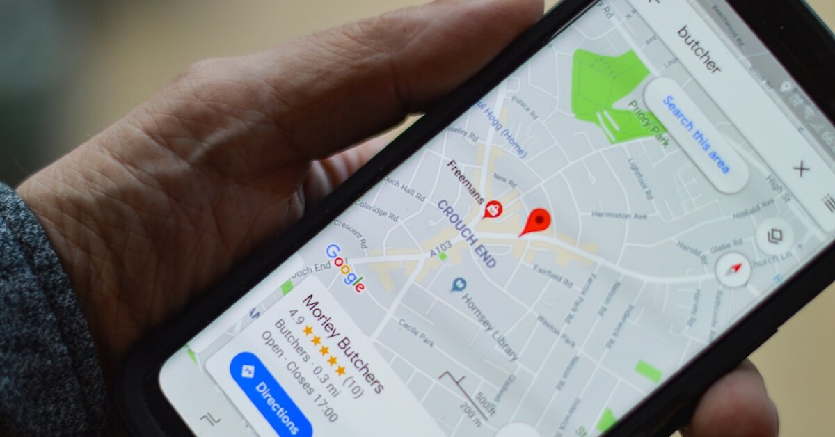 a person looking at a map at a point of interest