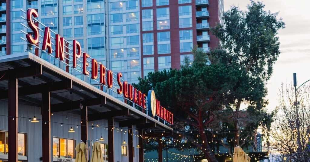 The San Pedro Square Market in San Jose
