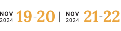 Nov 19-20, 2024, Nov 21-22, 2024